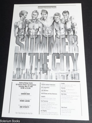 Cat.No: 352510 Conceptual Entertainment presents Summer in the City [poster/broadside]....