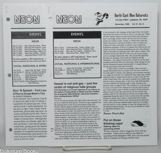 Cat.No: 352514 NEON: North East Ohio Naturists newsletter [two issues