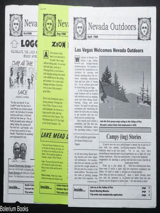 Cat.No: 352519 Nevada Outdoors [newsletter 3 issues