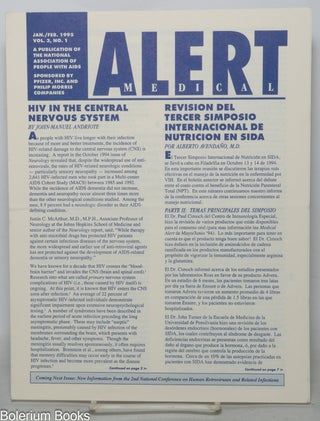 Cat.No: 352523 Medical Alert: vol. 3, #1, Jan./Feb. 1995; HIV in the Central Nervous System