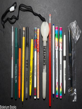Cat.No: 352570 Fifteen pens from San Francisco Gay businesses and organizations