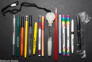 Cat.No: 352570 Fifteen pens from San Francisco Gay businesses and organizations