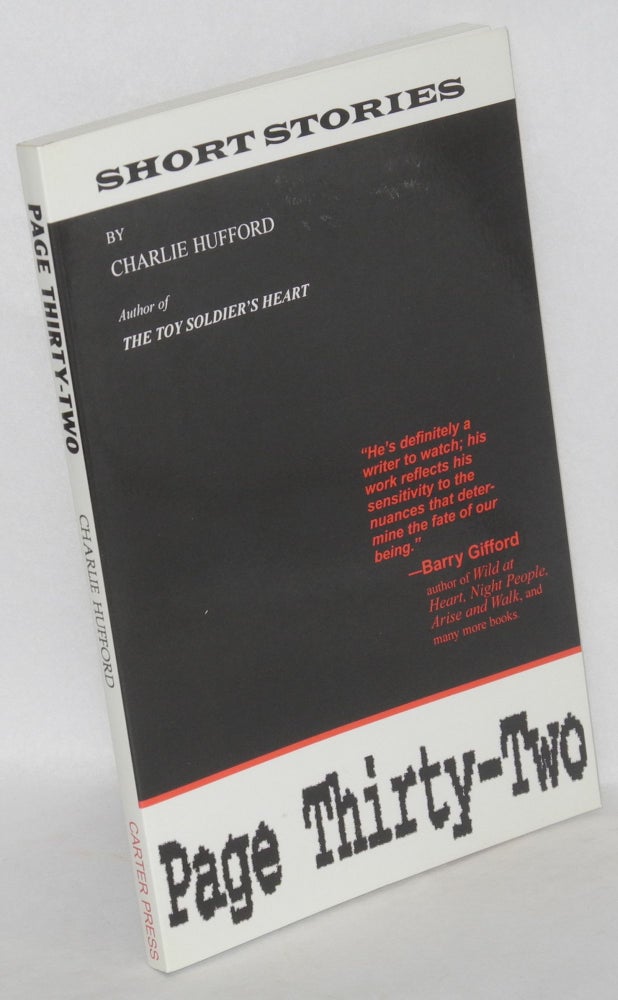 Cat.No: 35527 Page Thirty-two short stories. Charlie Hufford.