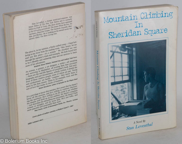 Cat.No: 35829 Mountain climbing in Sheridan Square a novel. Stan Leventhal.