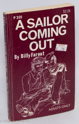 Cat.No: 36003 A Sailor Coming Out. Billy Farout, William Barber