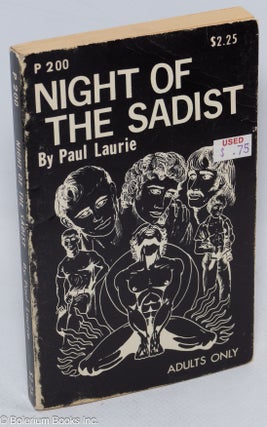 Cat.No: 36007 Night of the Sadist. Paul Laurie