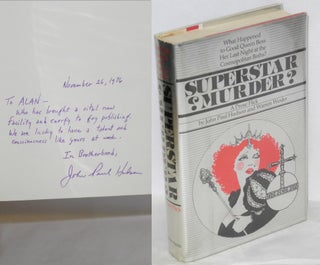 Cat.No: 37020 Superstar murder? A prose flick. John Paul Hudson, Warren Wexler