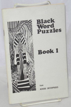 Cat.No: 37322 Black word puzzles: Book 1. Deborah Wilkins, illustrations