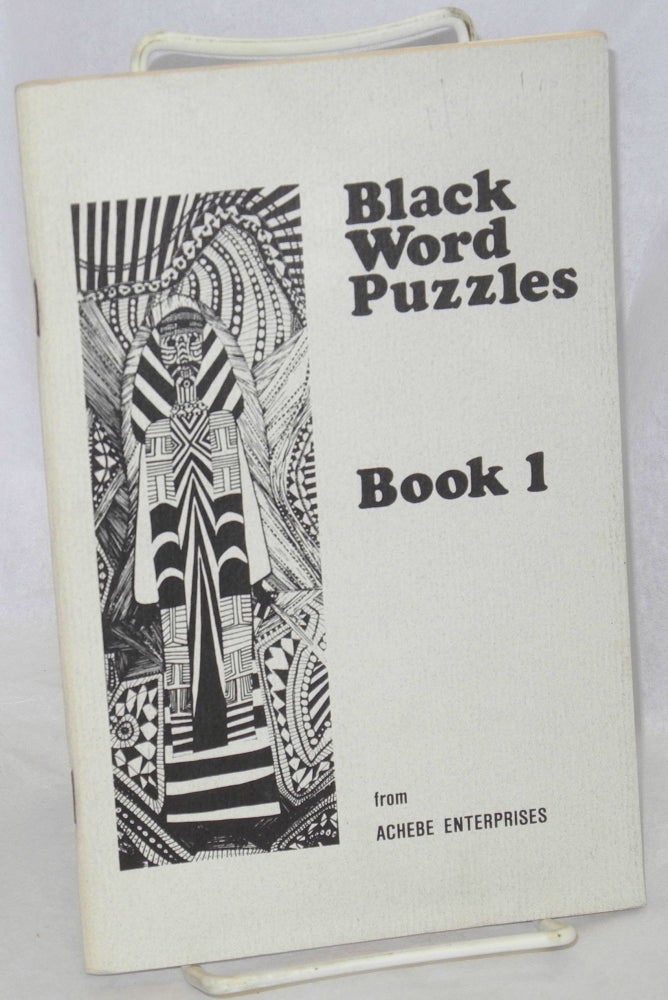 Cat.No: 37322 Black word puzzles: Book 1. Deborah Wilkins, illustrations.