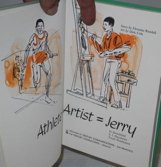 Athlete + artist = Jerry; art by Dick Cole