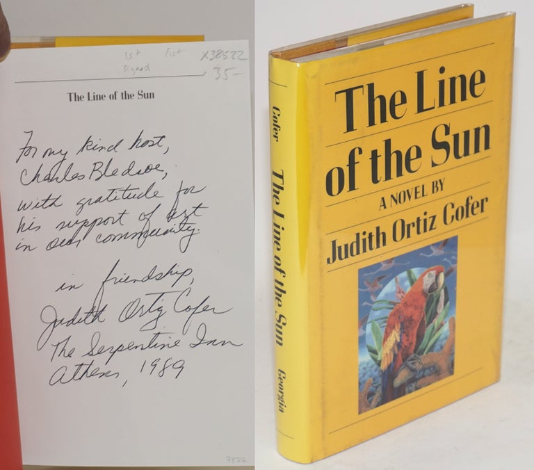 Cat.No: 38522 The line of the sun; a novel. Judith Ortiz Cofer.
