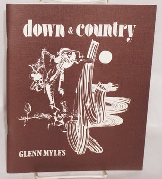 Cat.No: 39959 Down & country: art and poetry. Glenn Myles