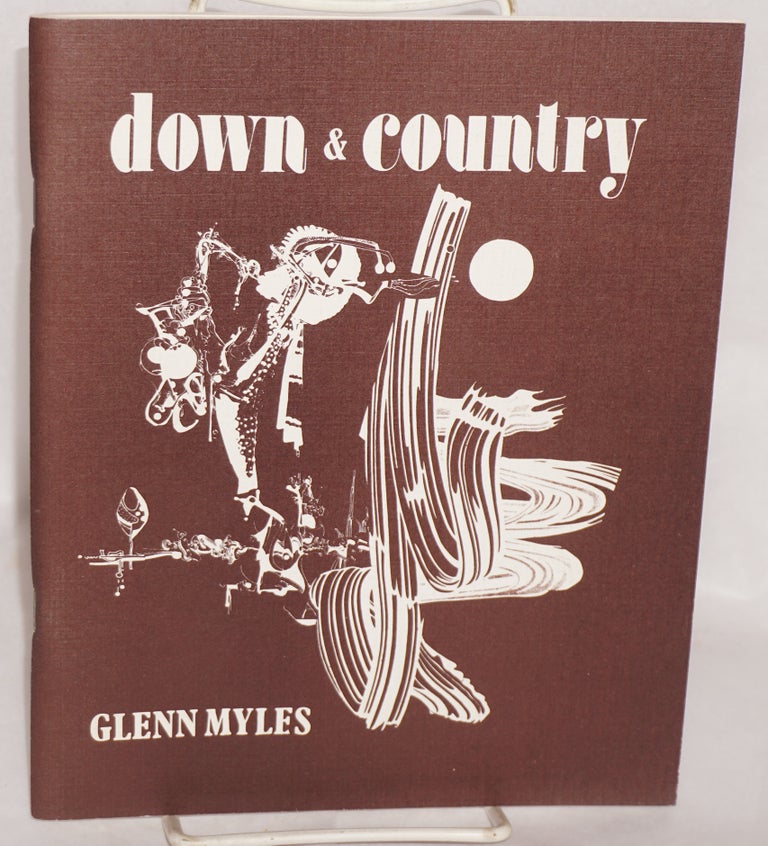 Cat.No: 39959 Down & country: art and poetry. Glenn Myles.