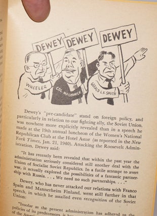 Is Dewey the man? With illustrations by William Gropper.