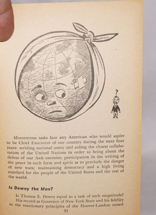 Is Dewey the man? With illustrations by William Gropper.