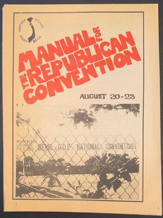 Cat.No: 40938 Manual for the Republican Convention, August 20-23