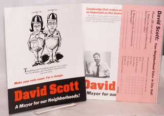 David Scott: a mayor for our neighborhoods [handbill/brochure]