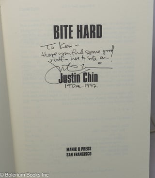 Bite Hard [inscribed & signed]