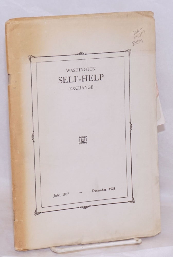 Cat.No: 4317 Washington self-help exchange: July, 1937 - December, 1938