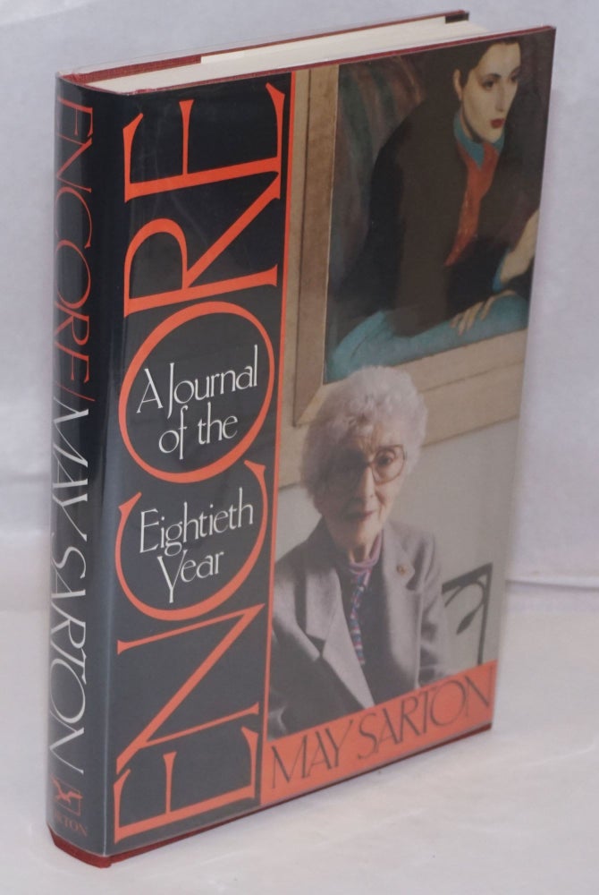 Cat.No: 44130 Encore; a journal of the eightieth year. May Sarton.