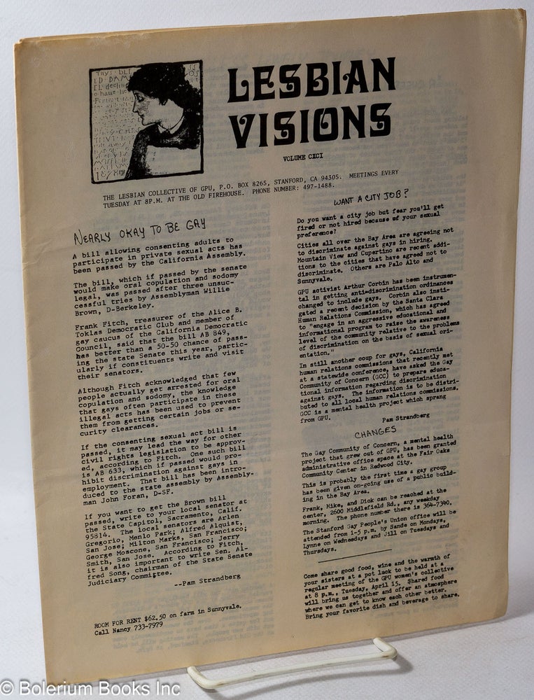 Cat.No: 44185 Lesbian Visions; volume cxci