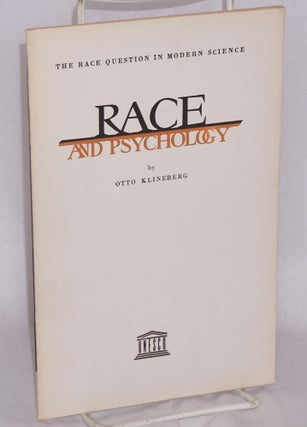 Cat.No: 45571 Race and Psychology. Otto Kleinberg