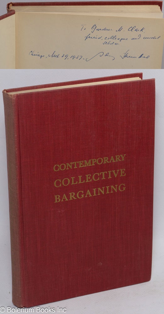 Cat.No: 4778 Contemporary collective bargaining in seven countries. Adolf Sturmthal, ed.