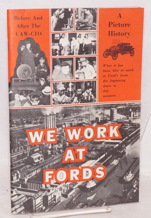 Cat.No: 48781 We work at Fords: A picture history, what it has been like to work at...