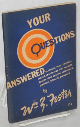 Cat.No: 49141 Your questions answered, on politics, peace, economics, fascism,...