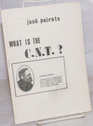 Cat.No: 50463 What is the C.N.T.? José Peirats