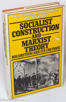Cat.No: 50492 Socialist construction and marxist theory; Bolshevism and its critique....