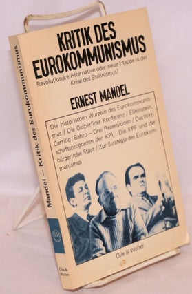 Cat.No: 50818 Kritik des Eurokommunismus; Revolutionäre Alternative older neue Etappe in...