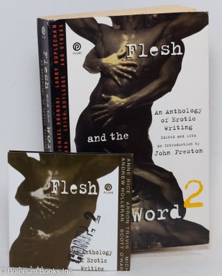 Cat.No: 50837 Flesh and the Word 2; an anthology of erotic writing. John Preston, Larry...