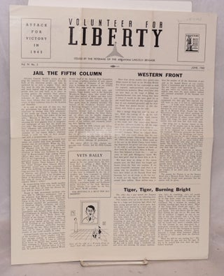 Cat.No: 51340 The Volunteer for Liberty; Vol. 4, No. 3, June 1942