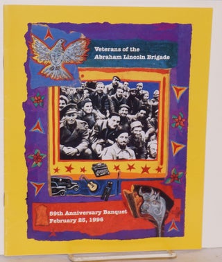 Cat.No: 51825 59th anniversary dinner February 25, 1996. Veterans of the Abraham Lincoln...