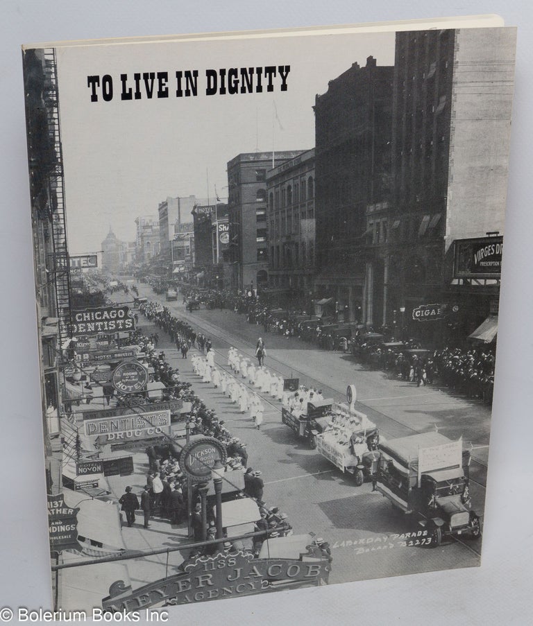 Cat.No: 52520 To live in dignity; Pierce County labor, 1883-1989