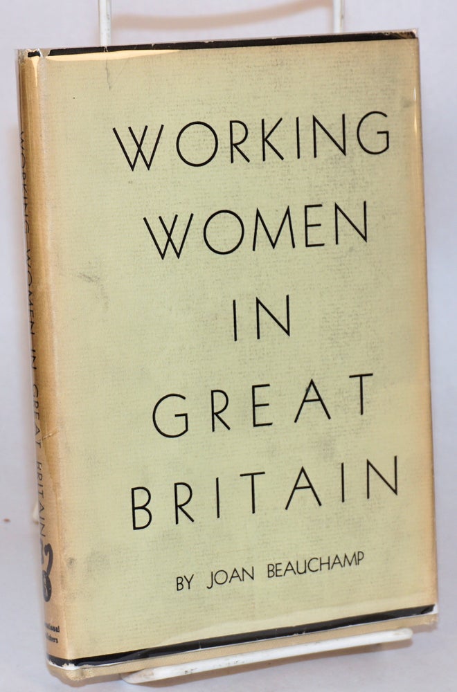Cat.No: 53380 Women Who Work. Joan Beauchamp.