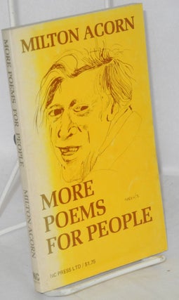 Cat.No: 53798 More poems for people. Milton Acorn