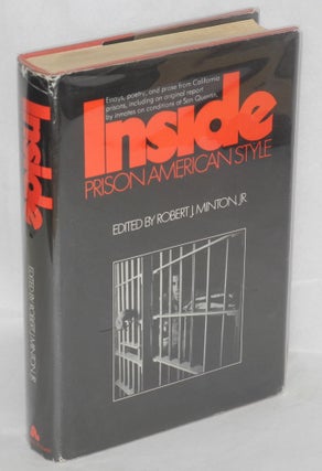 Cat.No: 53855 Inside; prison American style. Robert J. Minton