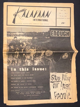 Cat.No: 53970 Kalayaan international; Philippine international community news service,...