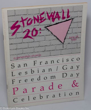 Cat.No: 54260 1989, San Francisco Lesbian/Gay Freedom Day parade and celebration;...