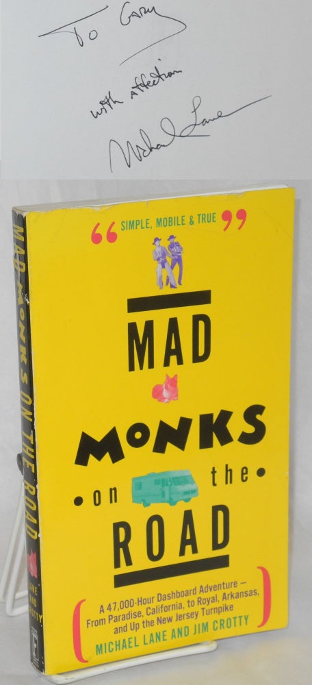 Cat.No: 55970 Mad monks on the road. Michael Lane, Jim Crotty.