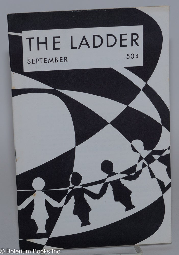 Cat.No: 57055 The Ladder; vol. 4, #12, September 1960. Del Martin.