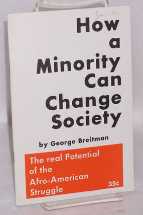 Cat.No: 59257 How a minority can change society: the real potential of the Afro-American...