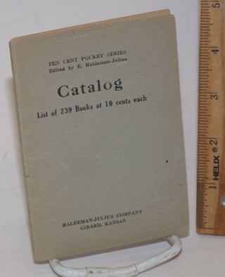 Cat.No: 60184 Catalog, list of 239 books at 10 cents each