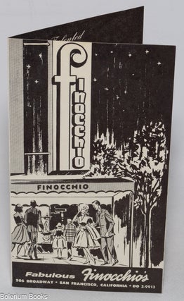 Cat.No: 60334 Fabulous Finocchio's [brochure