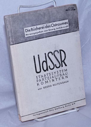 Cat.No: 62677 UdSSR: staatssystem parteiaufbau komintern. Georg Reitenbach
