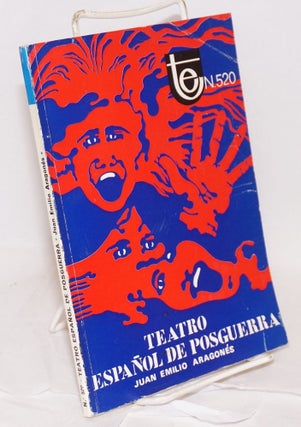 Cat.No: 6295 Teatro español de posguerra. Juan Emilio Aragonés
