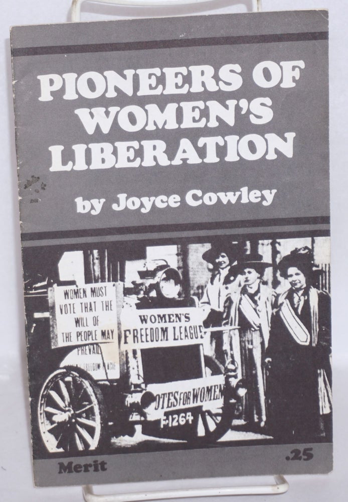 Cat.No: 63092 Pioneers of women's liberation. Joyce Cowley, Joyce Maupin.