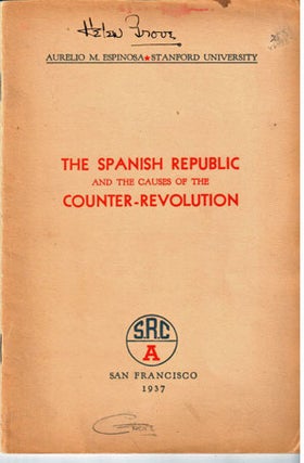 The second Spanish Republic and the causes of the counter-revolution